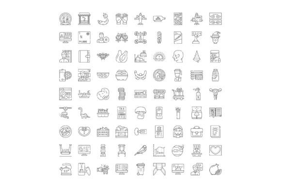 Boost Your UI Design with Linear Icon Set for Web Design and Devel