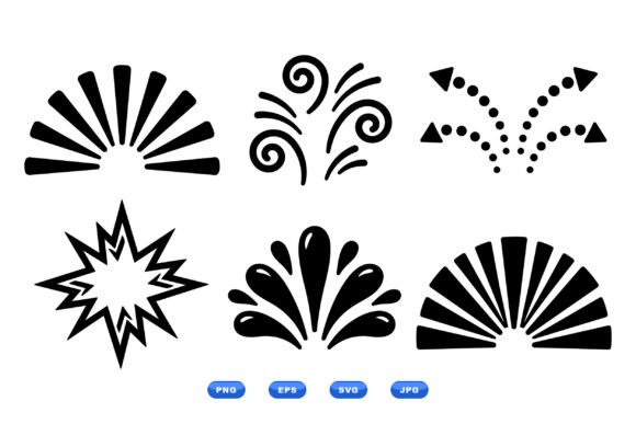 Enhancing Design Projects with Retro Burst Decorative Elements