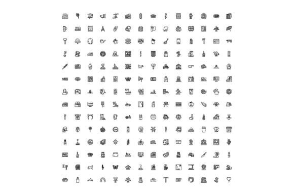 Enhancing User Experience with Interface Symbols Set for Modern Design