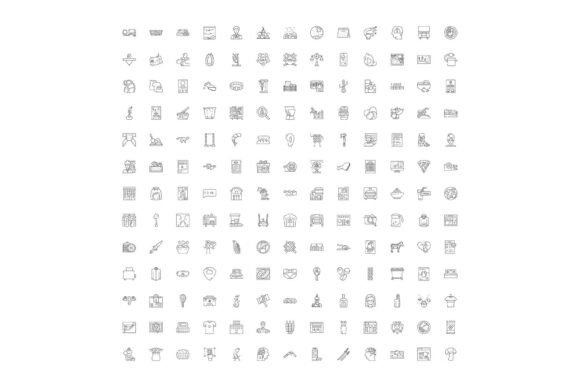 Enhancing Web Design with Diverse Outline Icon Sets