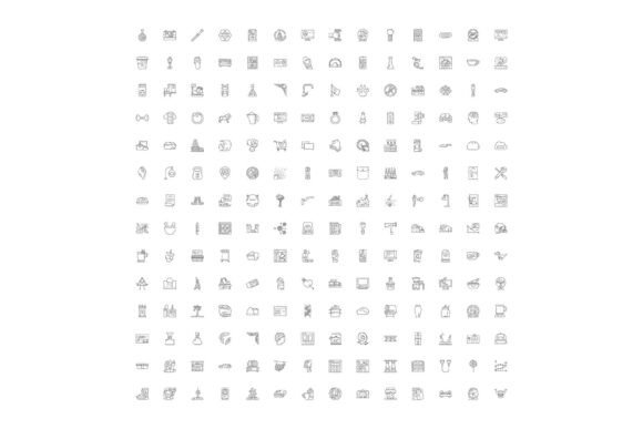 Essential Line Icons for Modern Design Projects