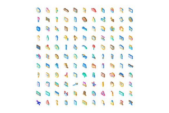 Exploring the Diverse Isometric Icon Collection for Modern Design and Interface Needs