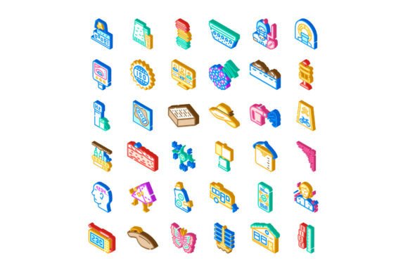 Isometric Collection of Business and Tec: A Modern Design Essential