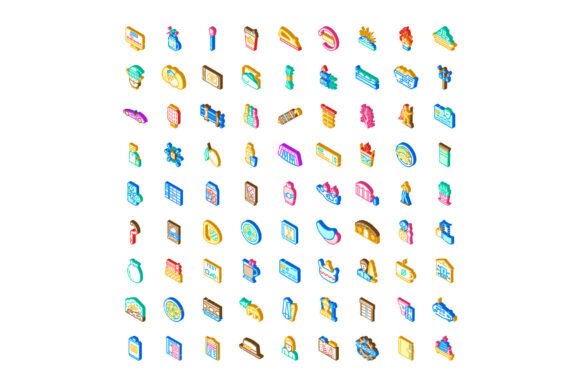 Isometric Vector Icons and Web Graphic E: Enhancing Visual Communication in Modern Design