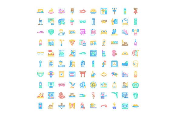 Miscellaneous Line Icons for Modern Design Projects