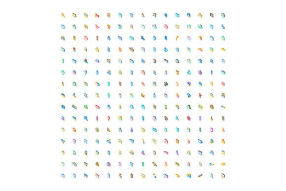 Modern Isometric Icon Set for Web UI Design: A Practical Tool for Visual Communication