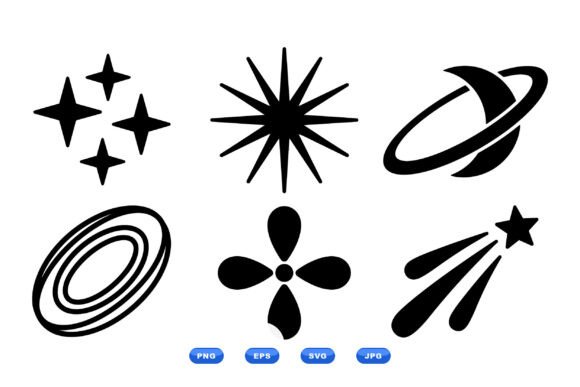 Retro Space Icon Clipart: Integrating Nostalgic Design into Modern Workflows